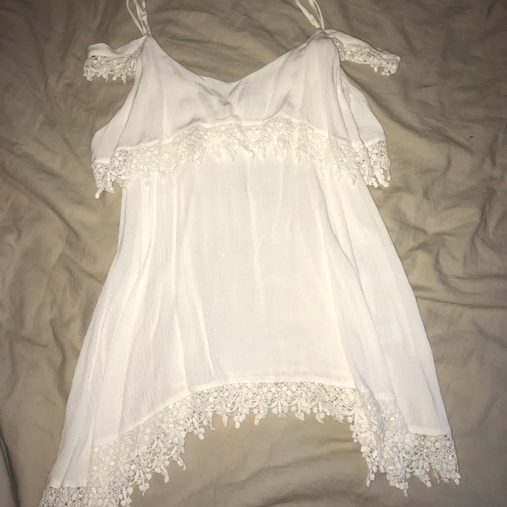 LF white sundress
